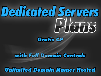 Popularly priced dedicated web hosting packages
